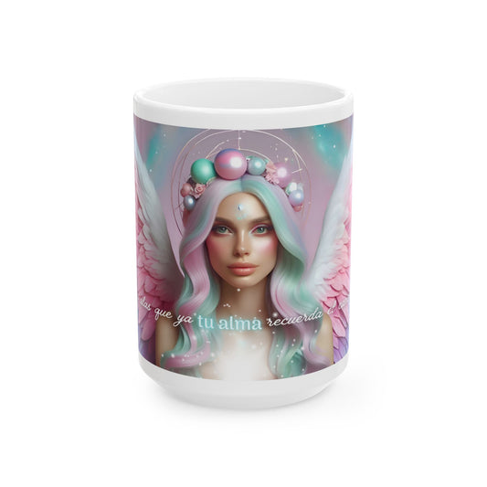 ☕✨ Taza “Abre tus alas” – Belleza celestial para tu día a día