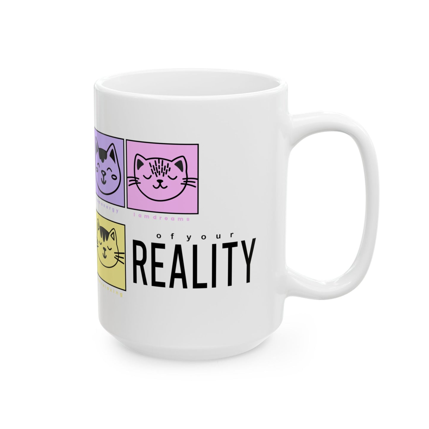 🌈 Taza “CREATOR of your REALITY” — empieza tu día creando tu mundo