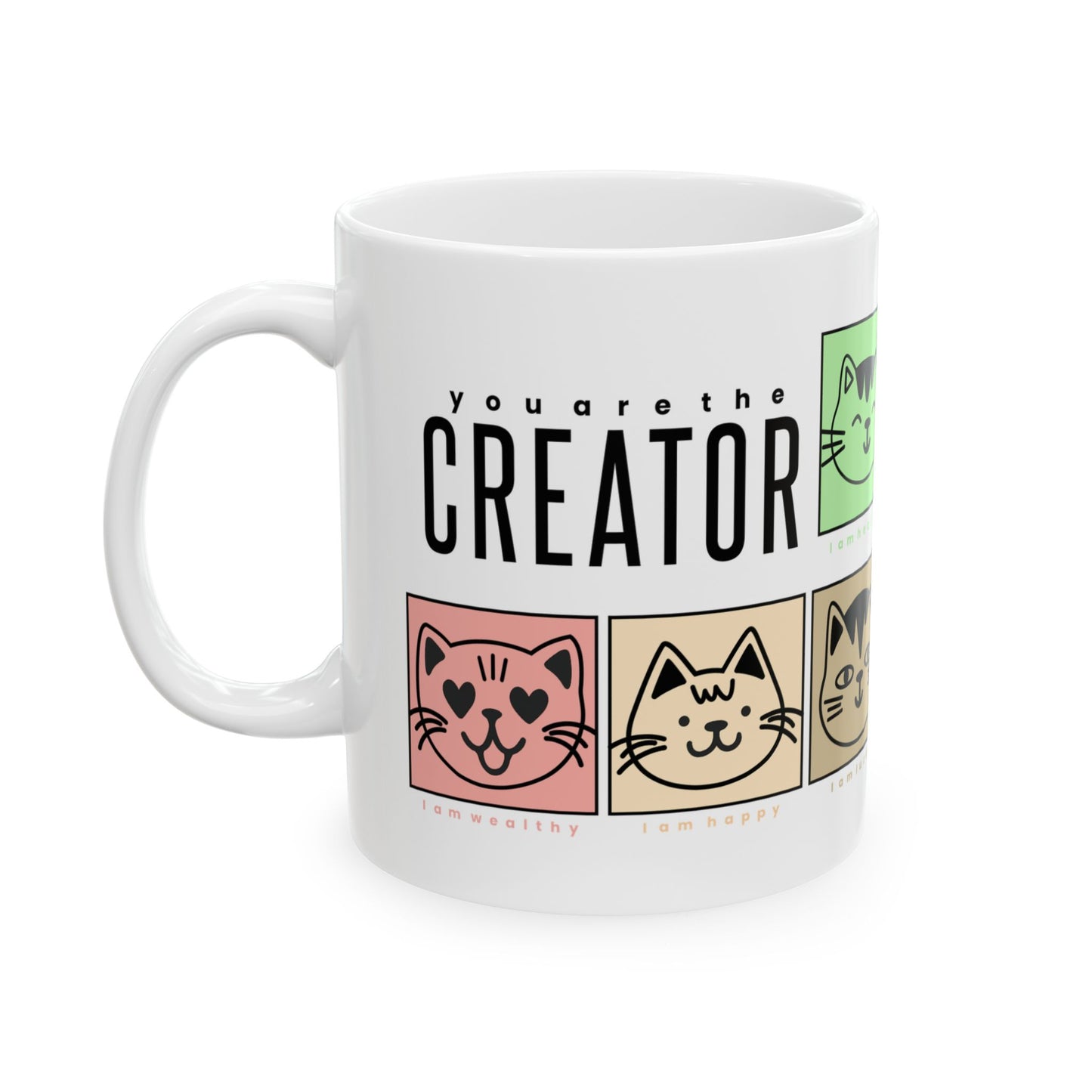 🌈 Taza “CREATOR of your REALITY” — empieza tu día creando tu mundo