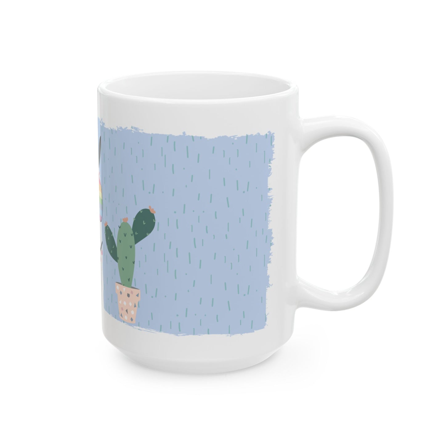 🌿 A veces, el alma solo pide silencio… y un poco de sombra – Una taza divertida con alma