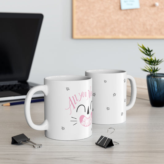 ✨ Todo lo que necesitas es una sonrisa… ¡y tu taza favorita! ✨
