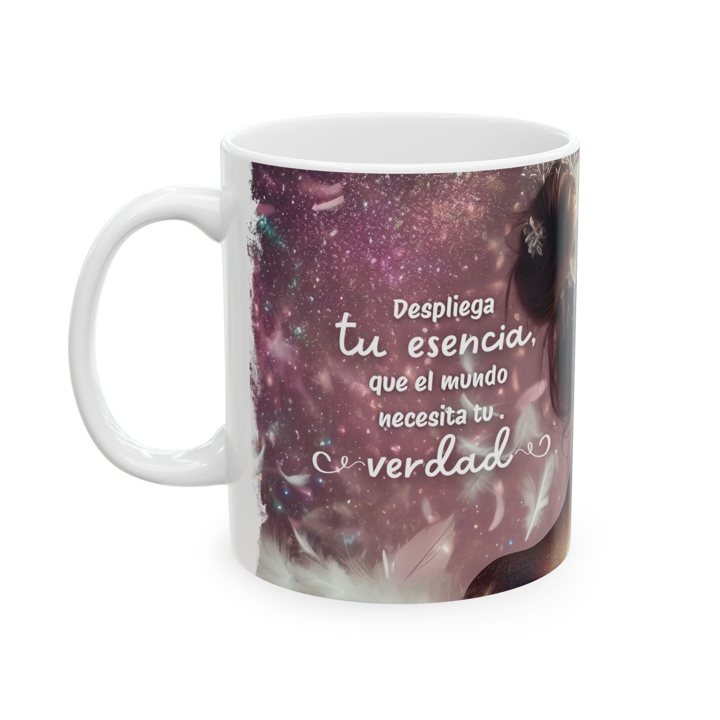 ✨ Taza divina Despliega tu esencia – El regalo que inspira desde el primer sorbo