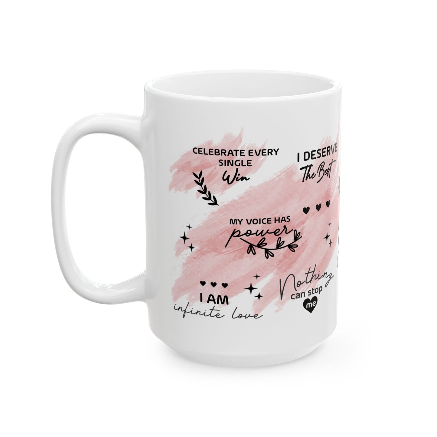 ✨Taza Mantras de Poder – Inspírate cada mañana, conquista cada día☕✨