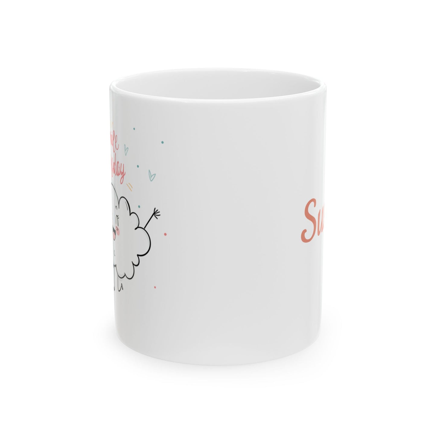 ☁️✨ Taza Personalizada - Smile every day– Tu nombre, tu magia, tu sonrisa diaria ✨☁️