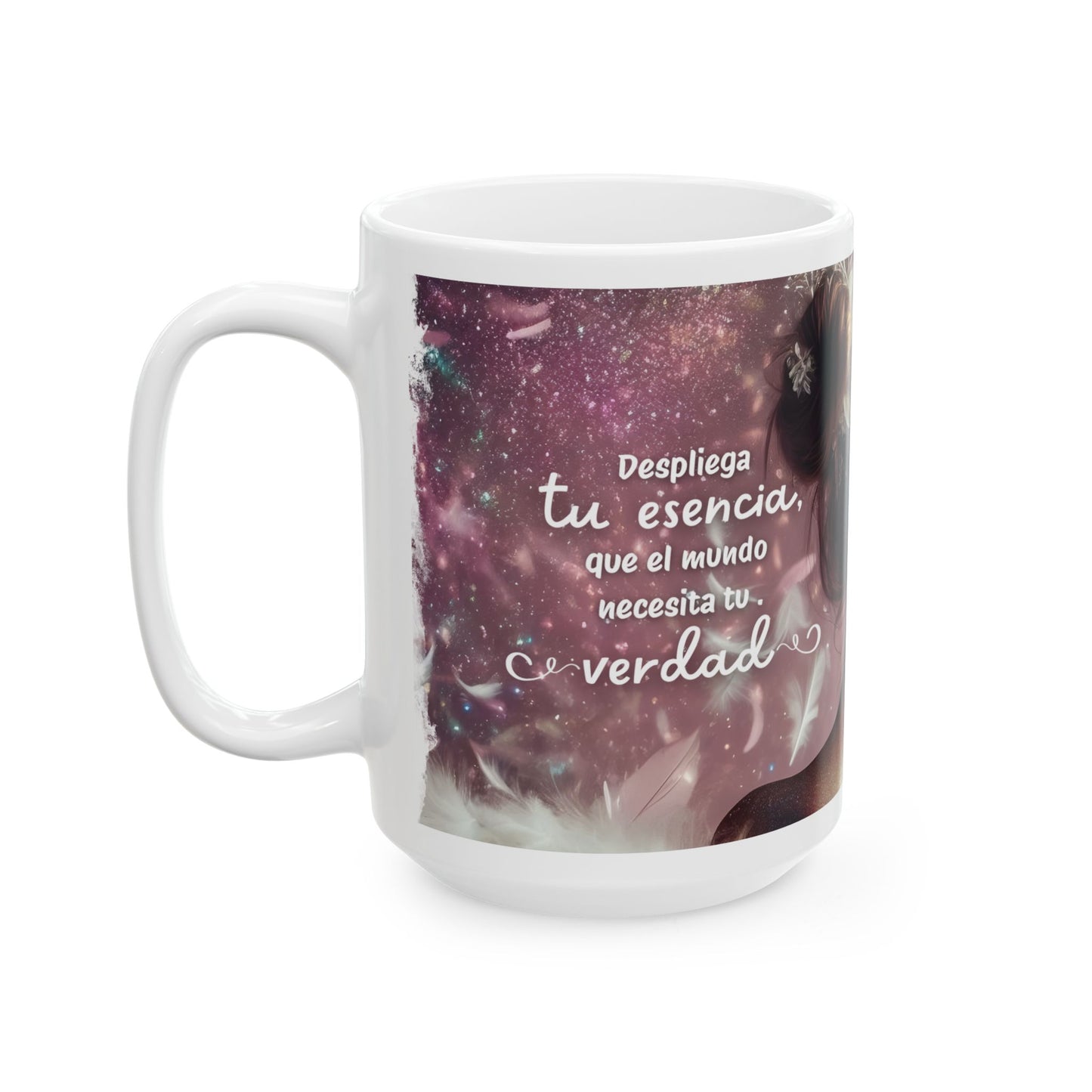 ✨ Taza divina Despliega tu esencia – El regalo que inspira desde el primer sorbo