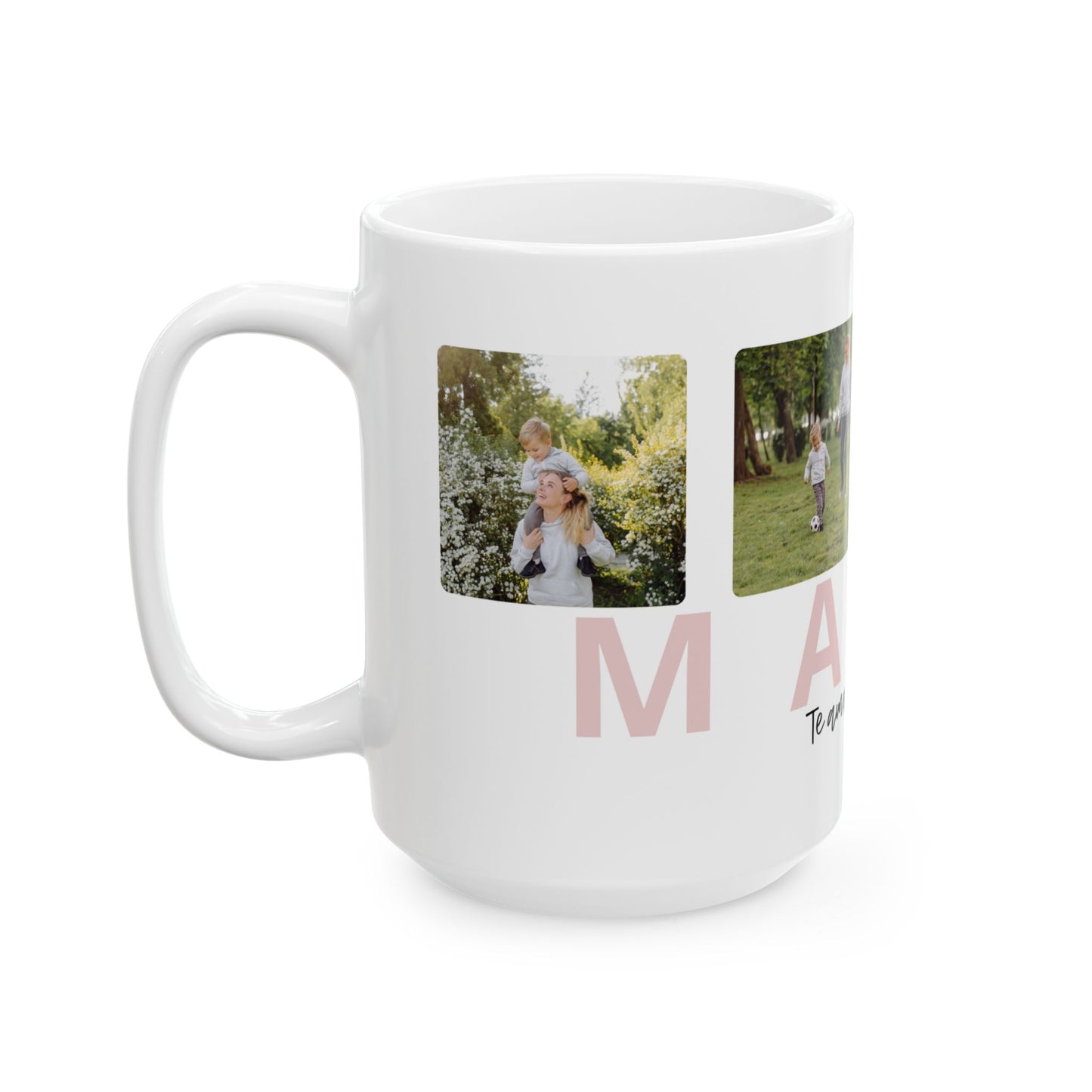 🎁 Taza Personalizada Te Amamos Mamá – Un Regalo Divertido y Emotivo