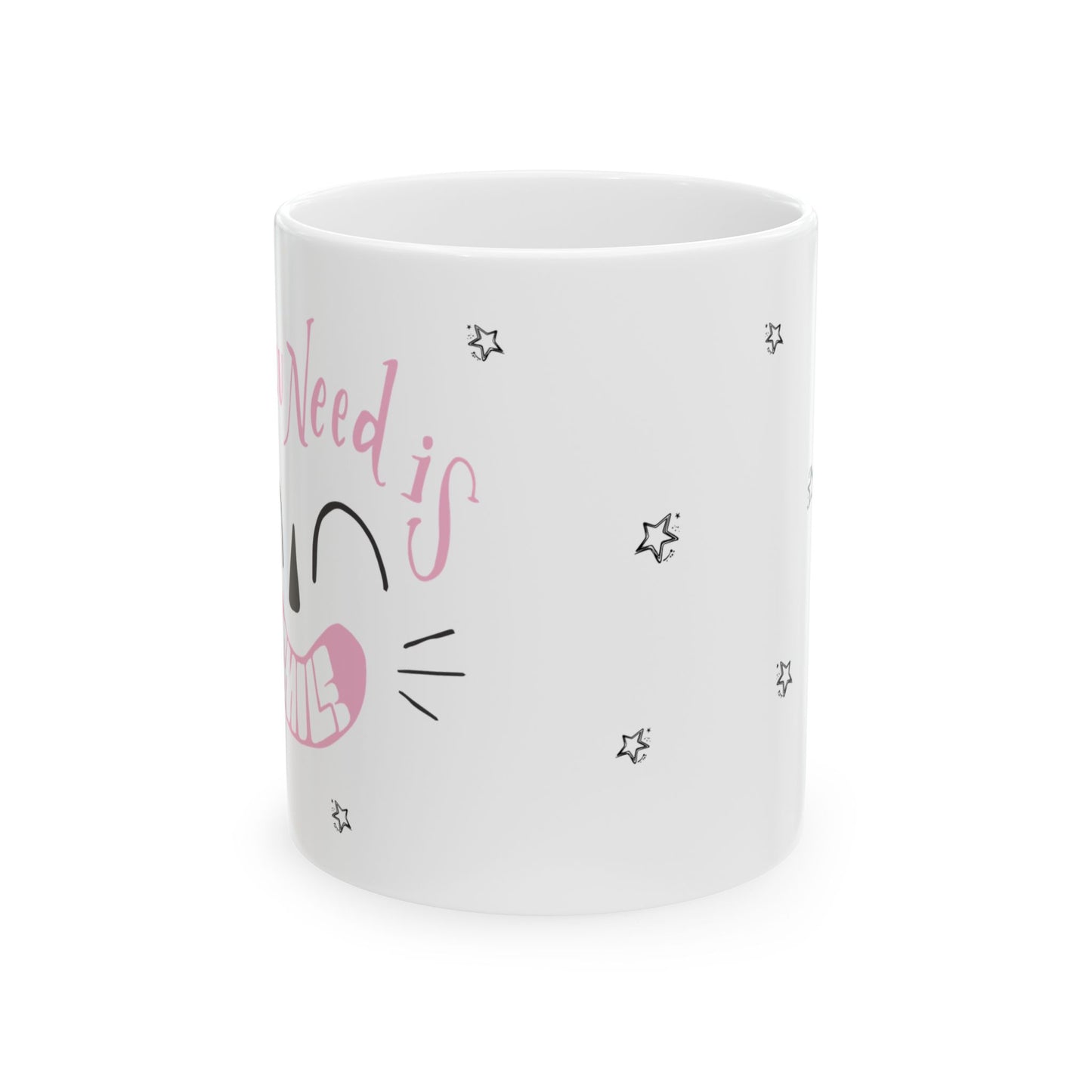 ✨ Todo lo que necesitas es una sonrisa… ¡y tu taza favorita! ✨