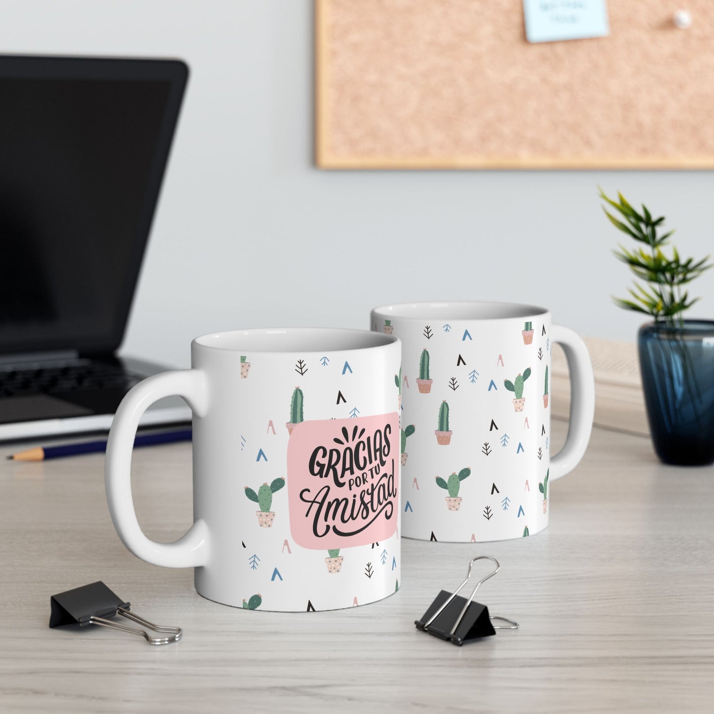 Gracias por tu amistad – Una taza divertida con una gran historia