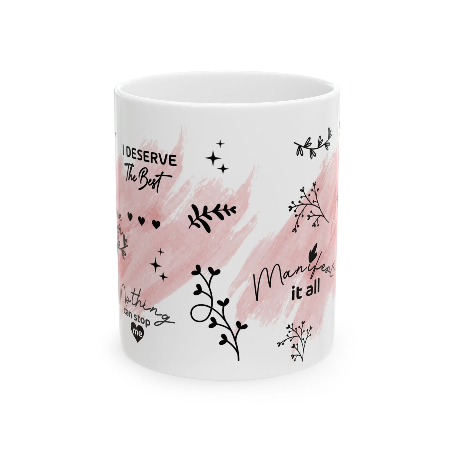 ✨Taza Mantras de Poder – Inspírate cada mañana, conquista cada día☕✨