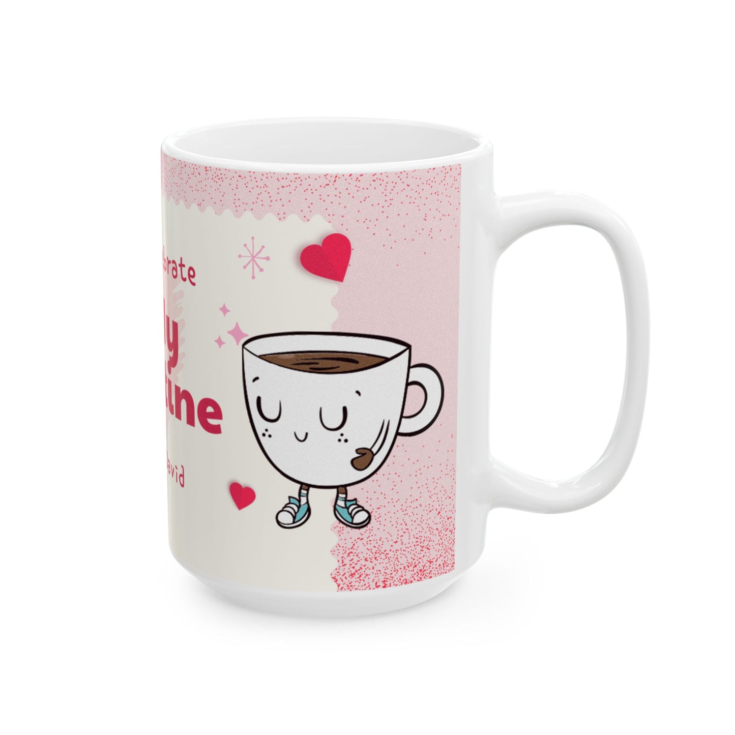 💕 Una taza divertida que derrite corazones 💕