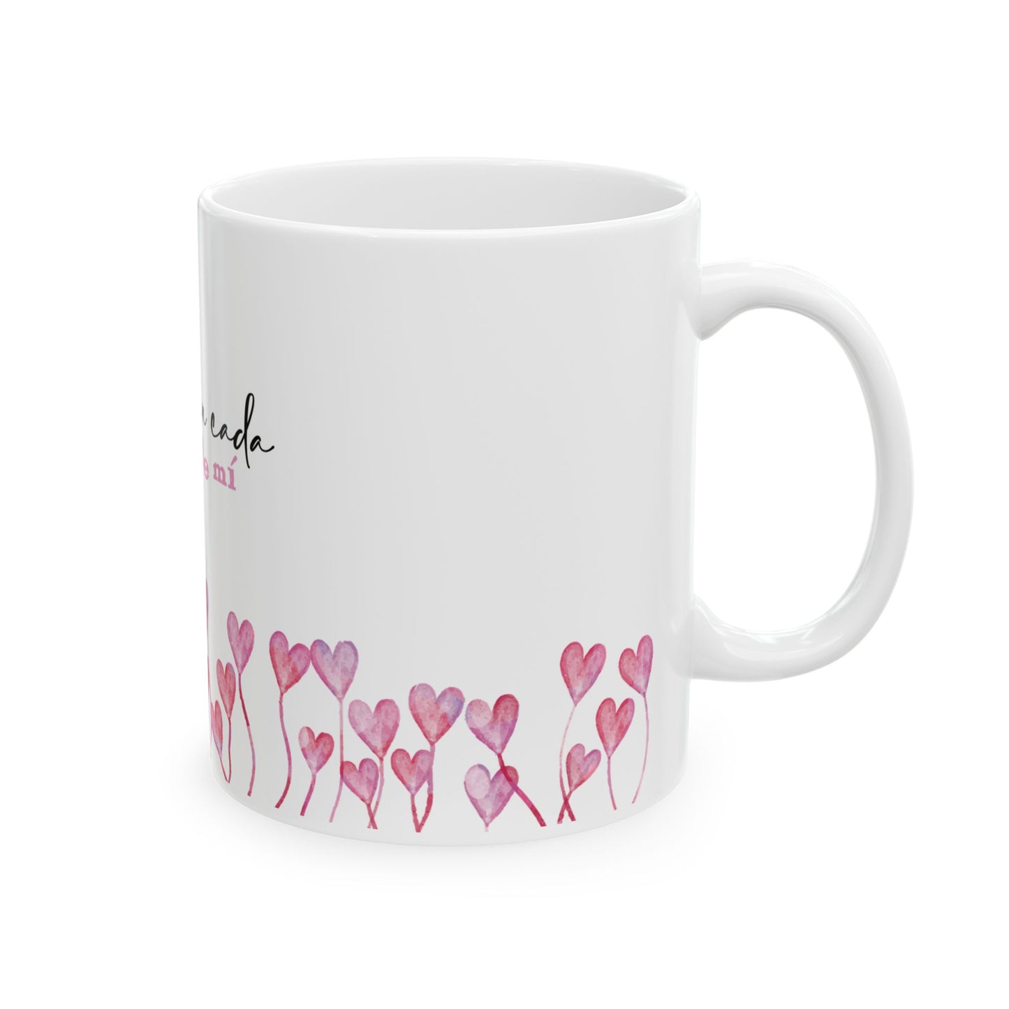 💗 Taza “Me amo en cada versión de mí” – El regalo que inspira amor propio